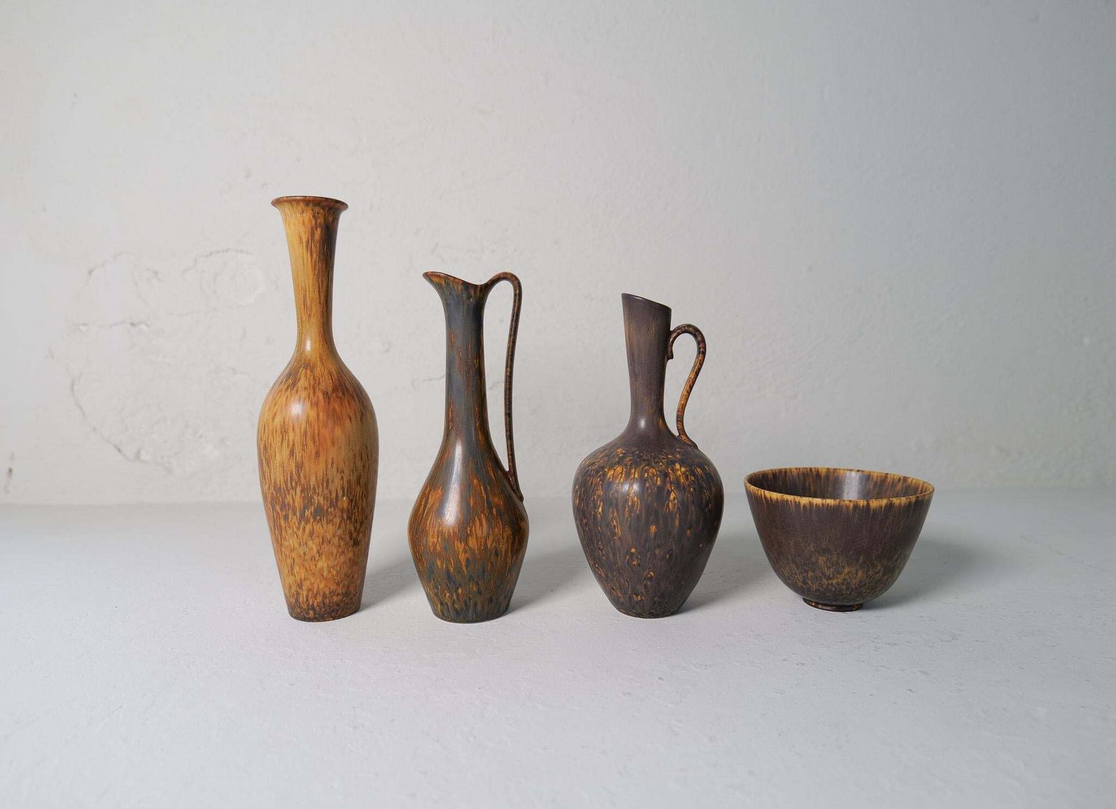 Home Decor Collection Of 4 Ceramic Vessels By Gunnar Nylund Rörstrand Sweden, 1950s photo