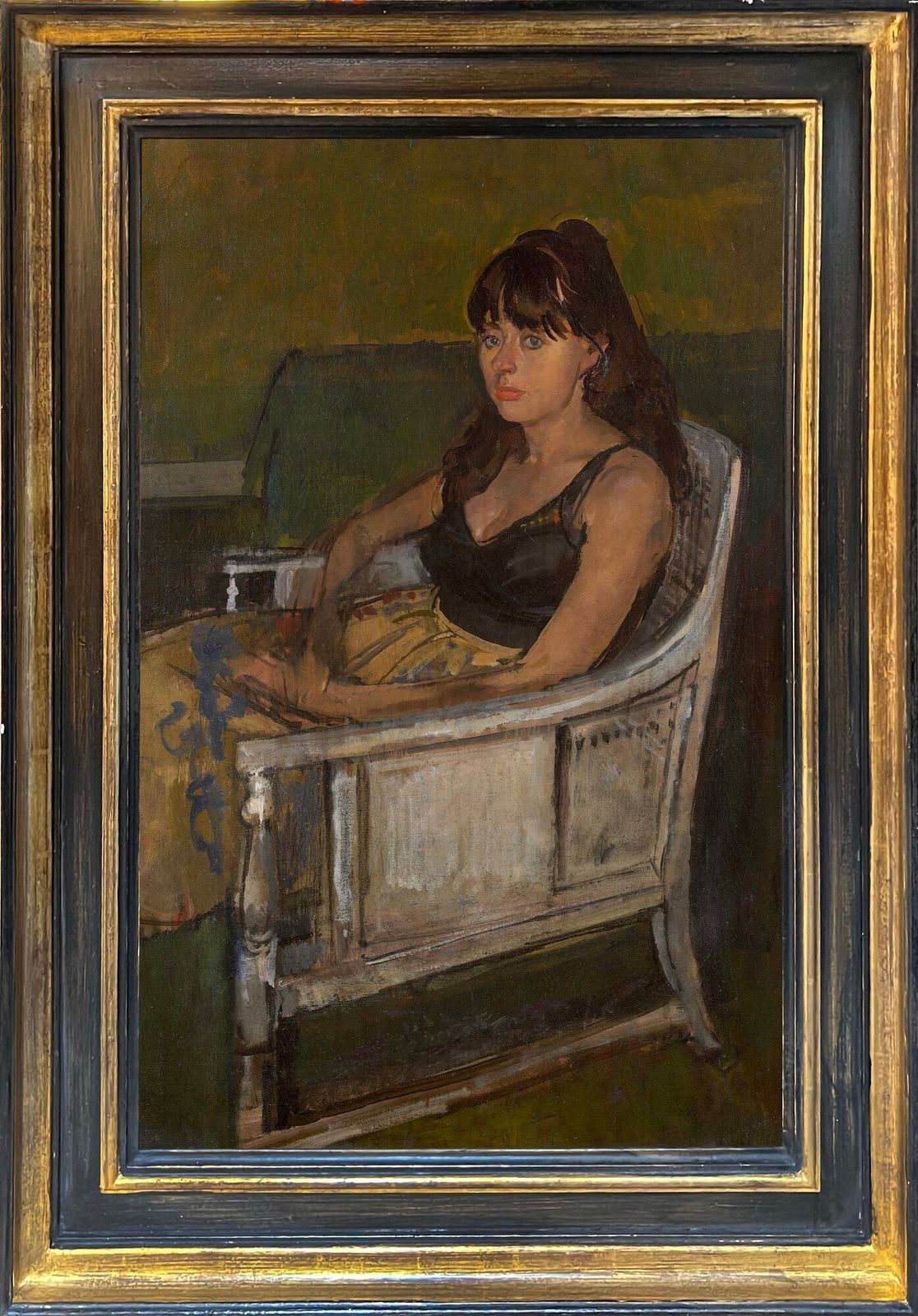 Ruskin Spear Cbe Ra (1911 1990) 'Portrait Of Claire Seated'