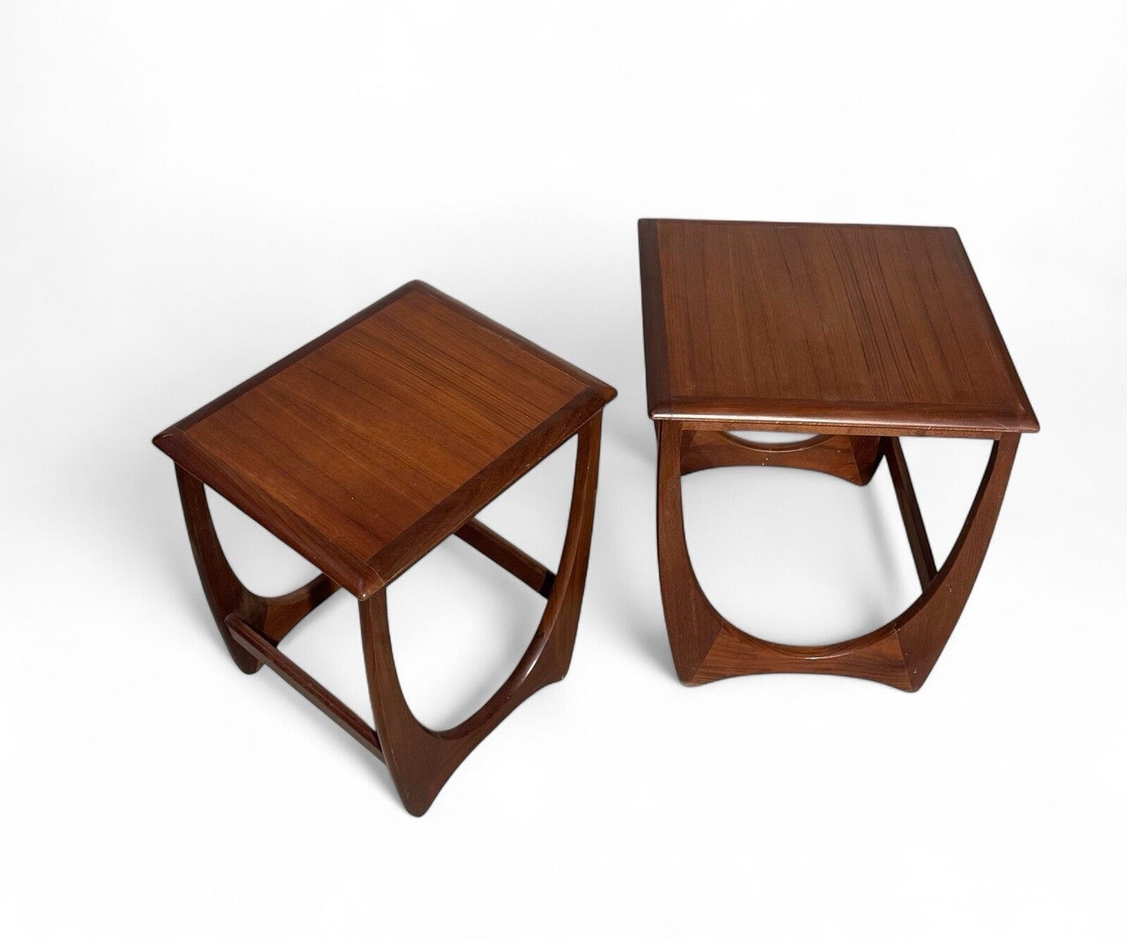Pair Of G Plan Teak Coffee Tables Nest Of Tables Fresco Range Mid Century Retro photo 125.0