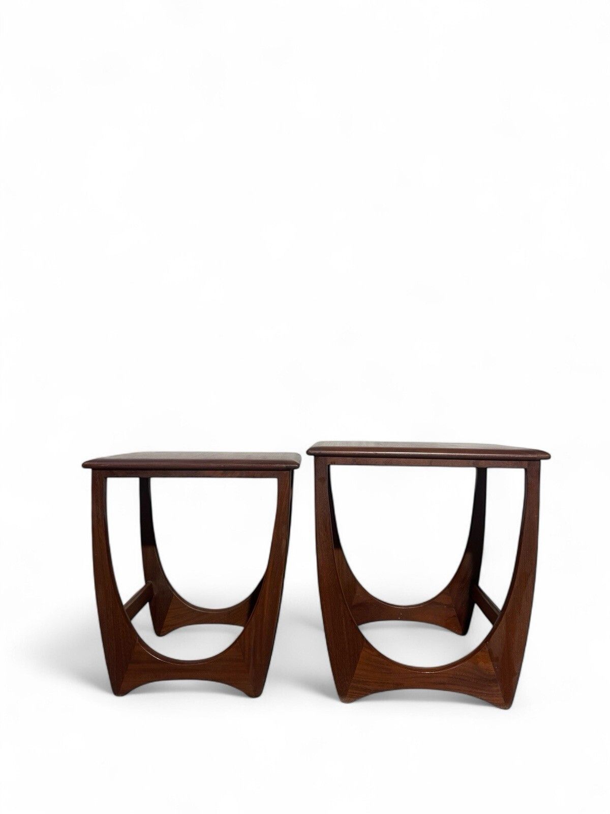 Pair Of G Plan Teak Coffee Tables Nest Of Tables Fresco Range Mid Century Retro photo vinterior