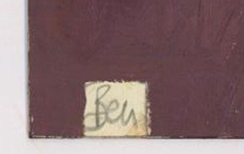 Ben Carrivick   Contemporary Oil, Wearing Brown photo for sale
