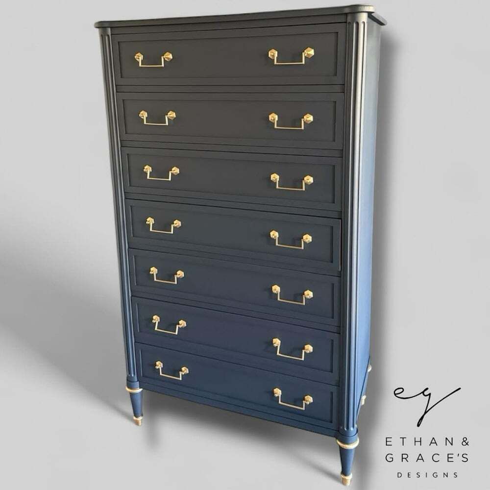 Stag Chateau Tallboy Chest Of Drawers