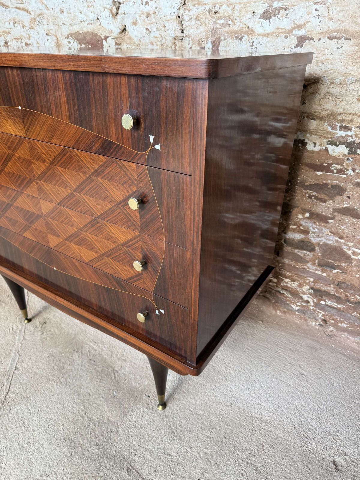 Italian Chest Of Drawers , Mid Century photo furniture