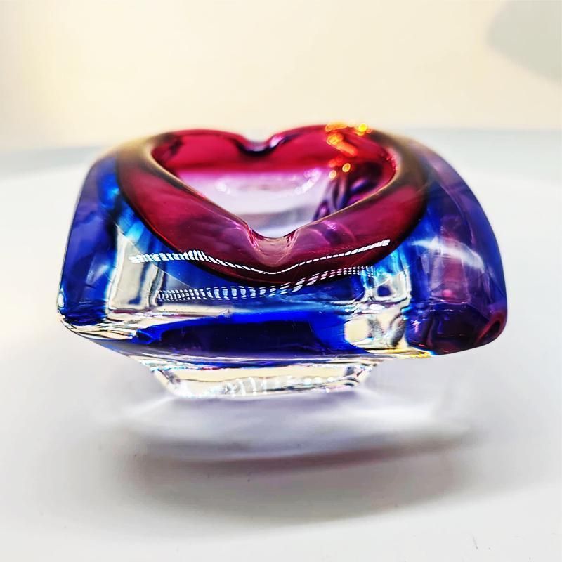1960s Ashtray Or Catch All In Murano Glass. Made In Italy. photo vinterior