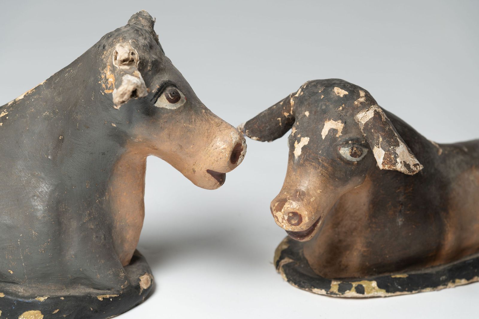 Paper Mache Cows photo Home Decor