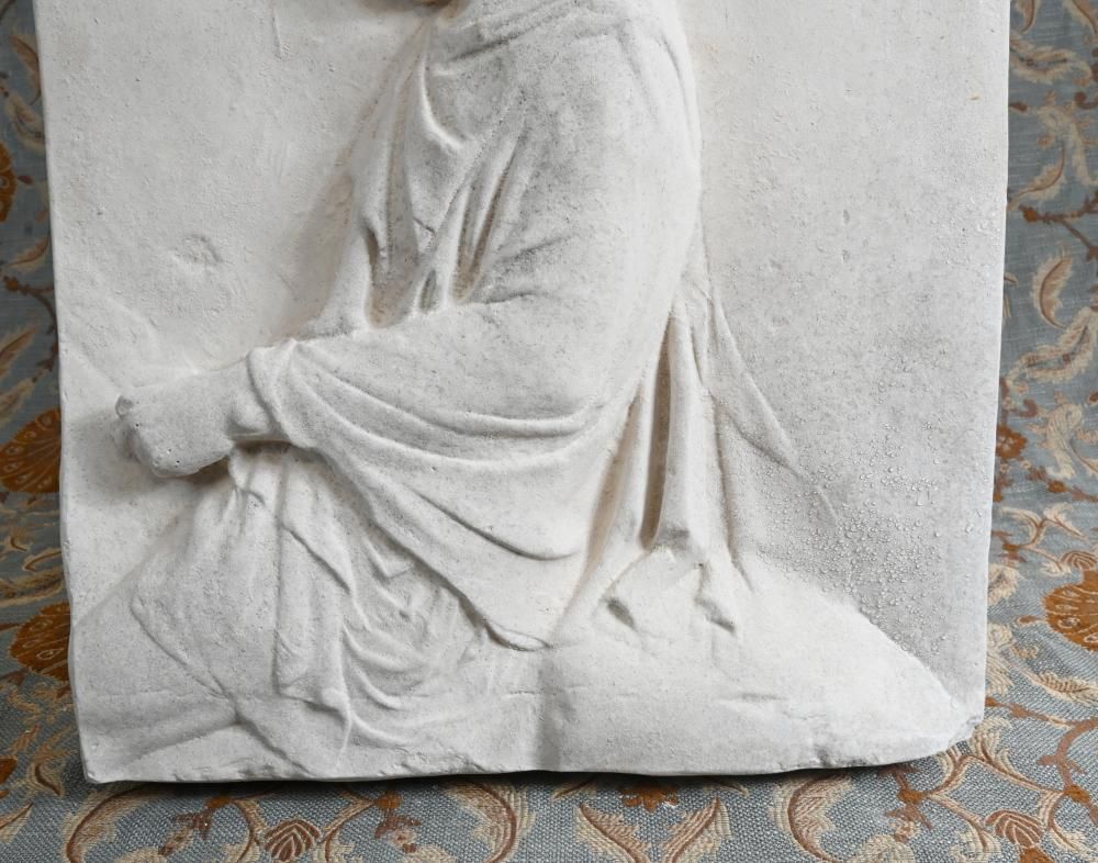Sole Rider Parthenon Frieze Composite Stone Relic Classical Art photo 460.0