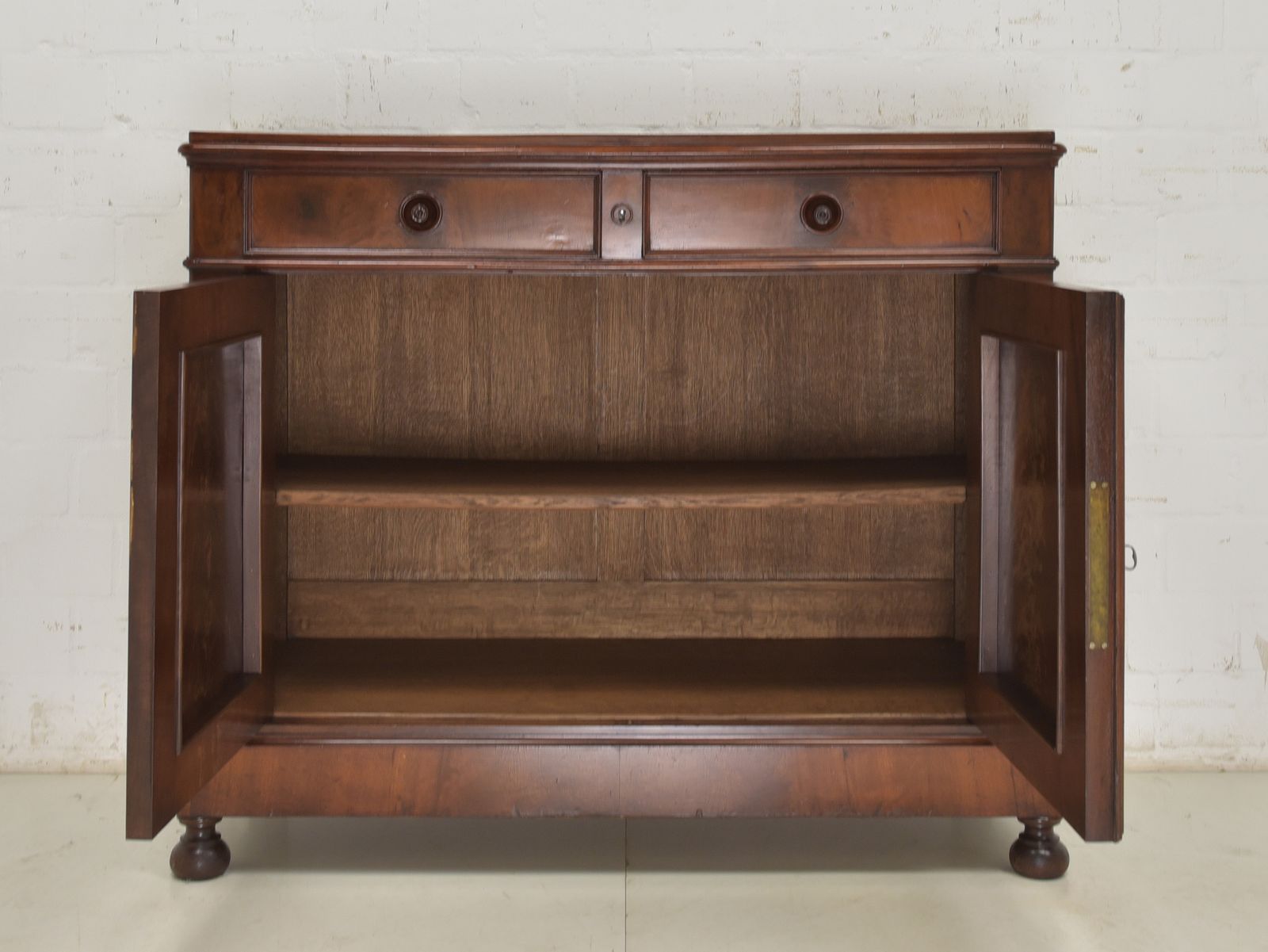 Antique! Chest Of Drawers, Sideboard, Restored Mahogany, Circa 1880. photo for sale