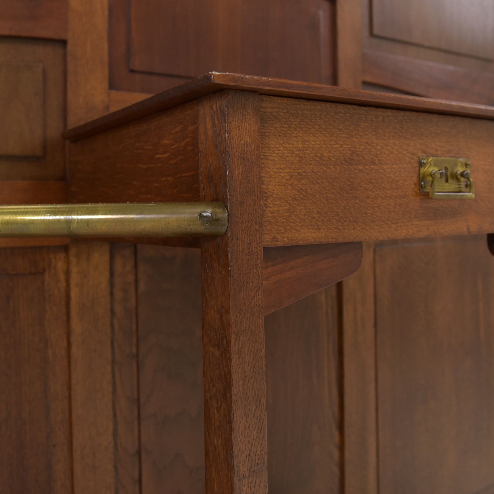 photo for sale Antique! Wardrobe Restored Art Nouveau Circa 1920 Oak Mahogany