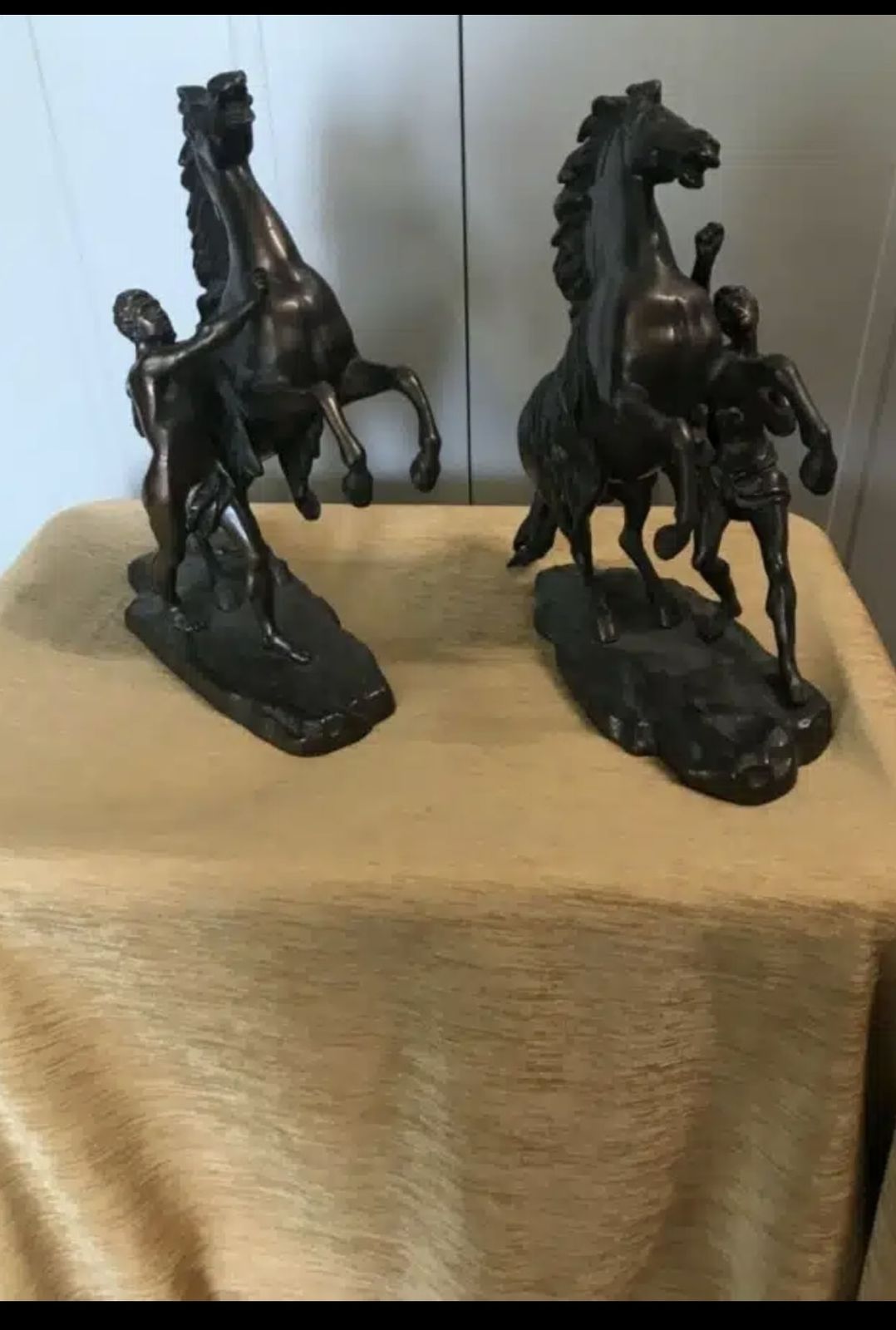 Antique Marley Horses Bronze