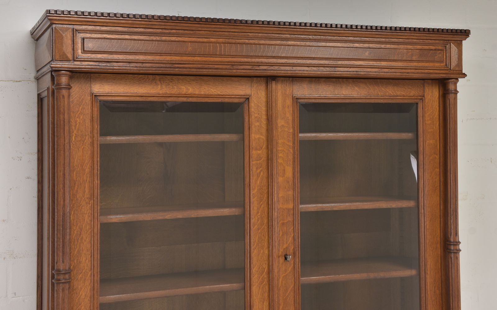 Antique! Display Cabinet Restored From The Wilhelminian Era In 1900, Buffet, Bookcase photo vintage