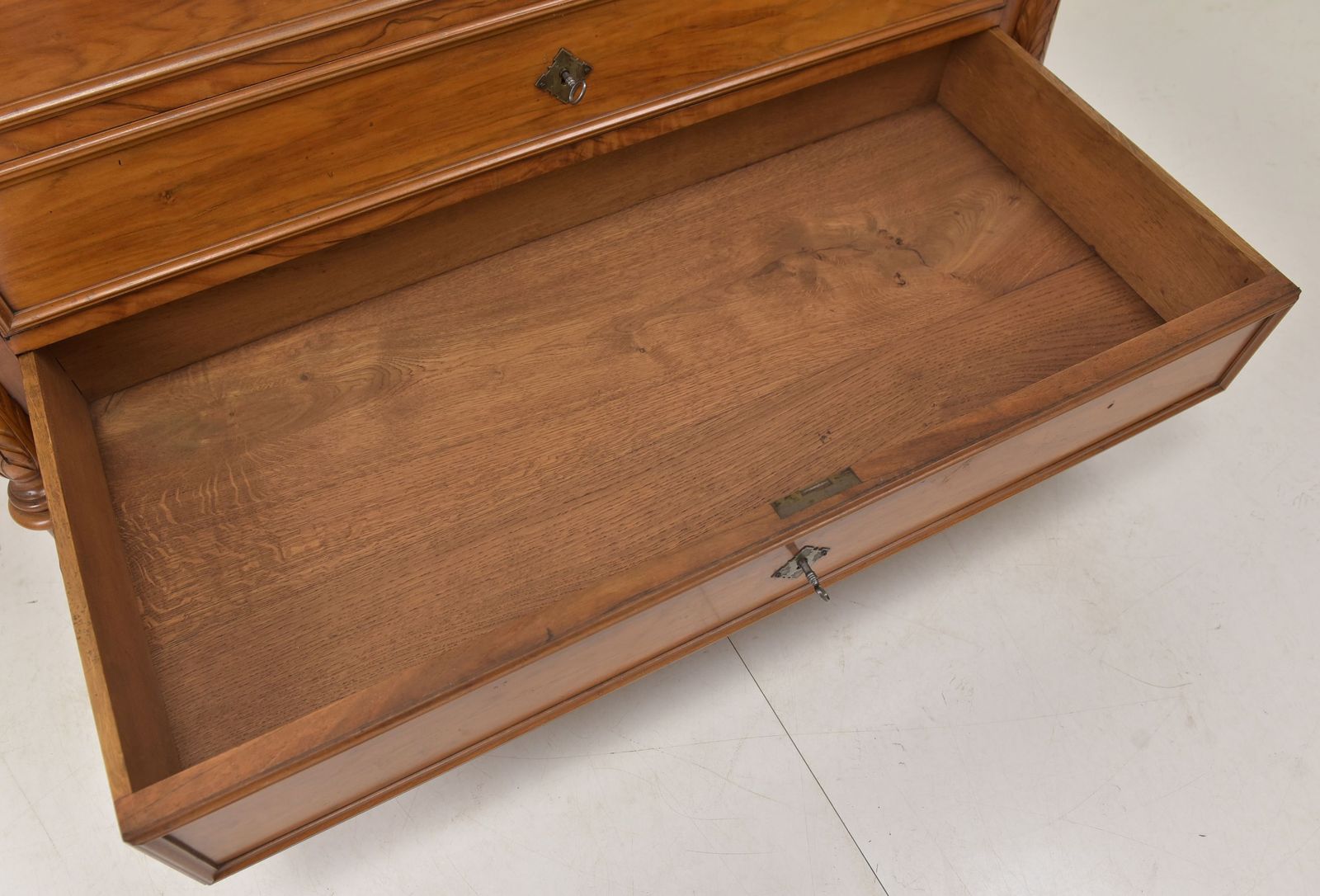 Antique! Mirrored Chest Of Drawers Restored Cherrywood Vanity Unit Wilhelminian Era Drawers photo buy