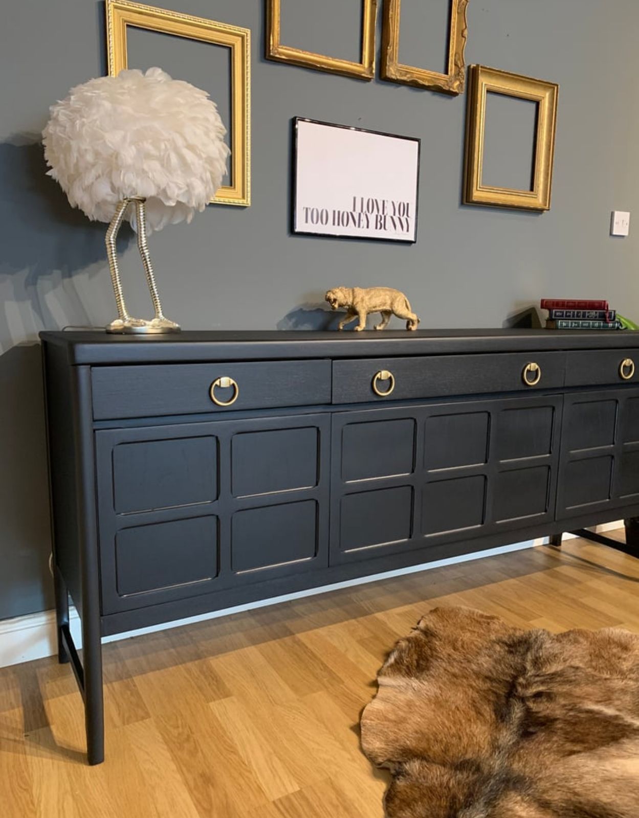 An All Black Nathan Sideboard photo Furniture