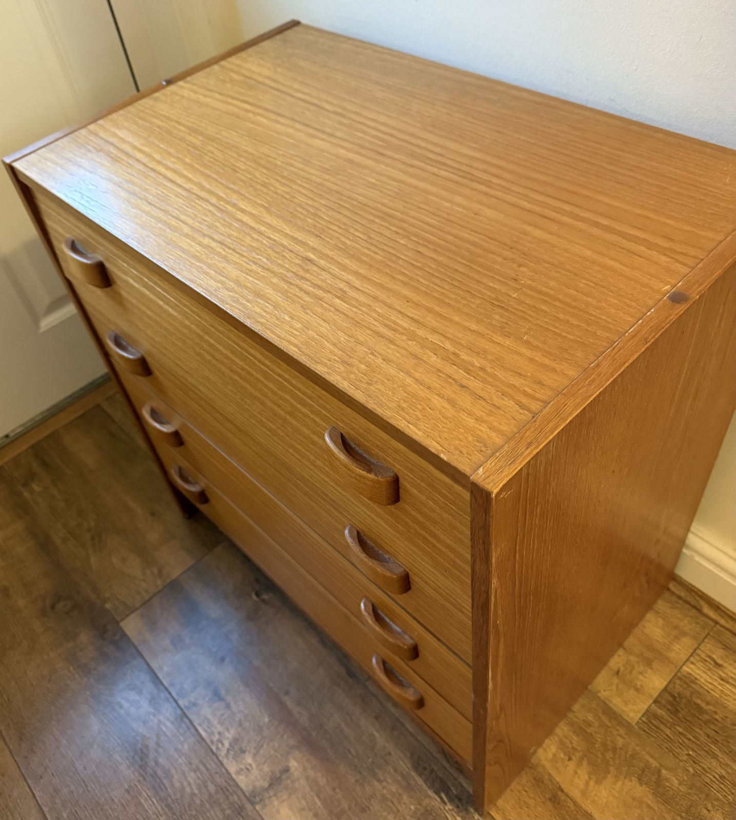 photo for sale Danish Domino Mobler Mid Century Chest Of Drawers