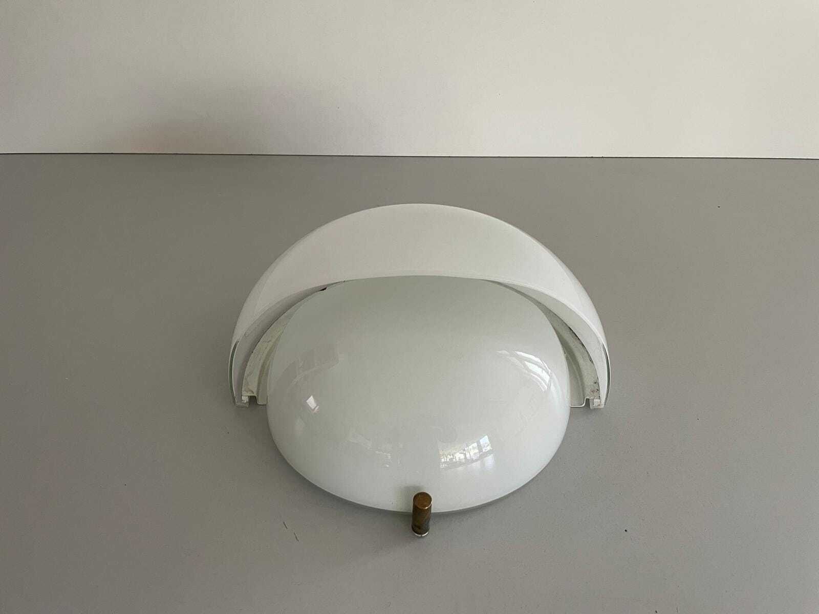 Mania Big Size Single Sconce In Glass By Vico Magistretti For Artemide, 1960s, Italy photo for sale