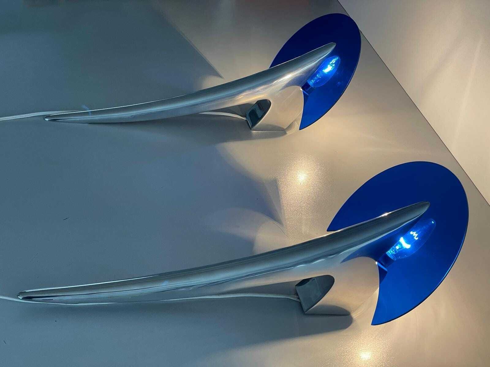 Alien Sconces By Joan Auger For Taller Uno Metalarte, 1990s, Spain photo 2182.0