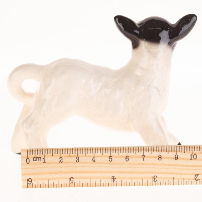 English Beswick Porcelain Ceramic Figure Of A Lamb photo for sale