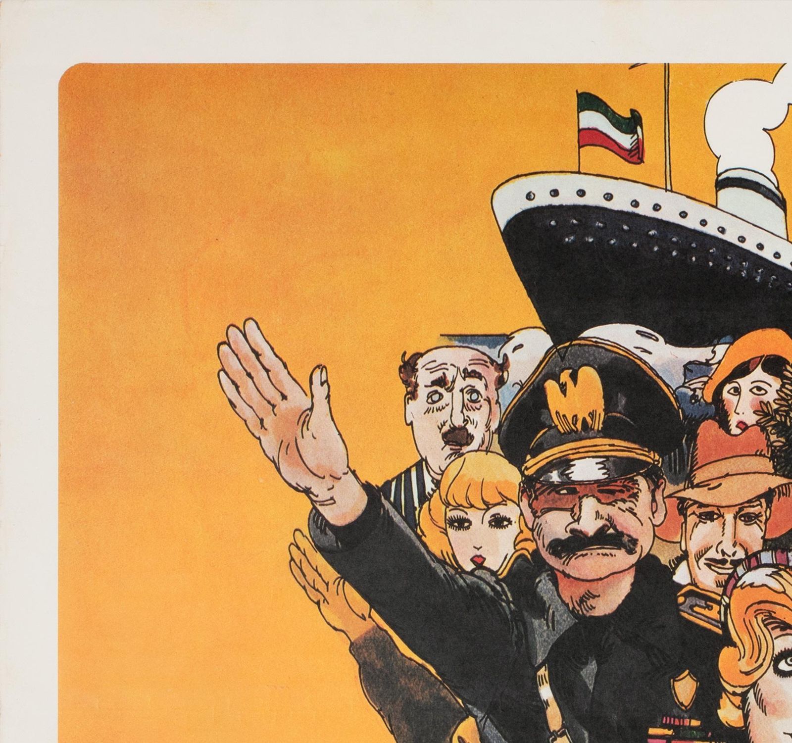 Amarcord 1974 Japanese B2 Film Poster, Giuliano Geleng photo for sale