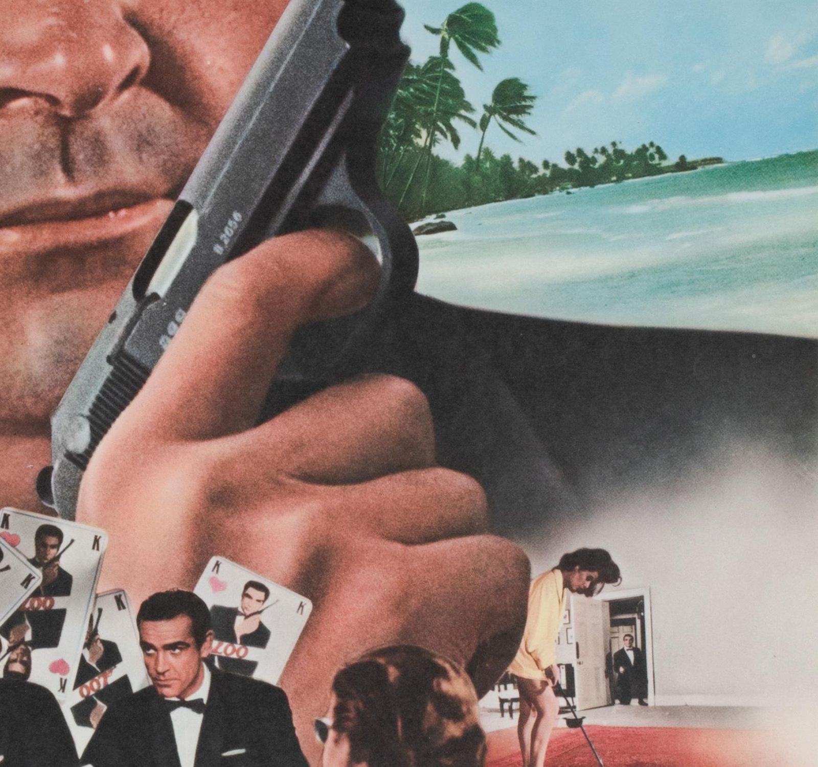 DR No R1972 Japanese B2 Film Poster photo vinterior