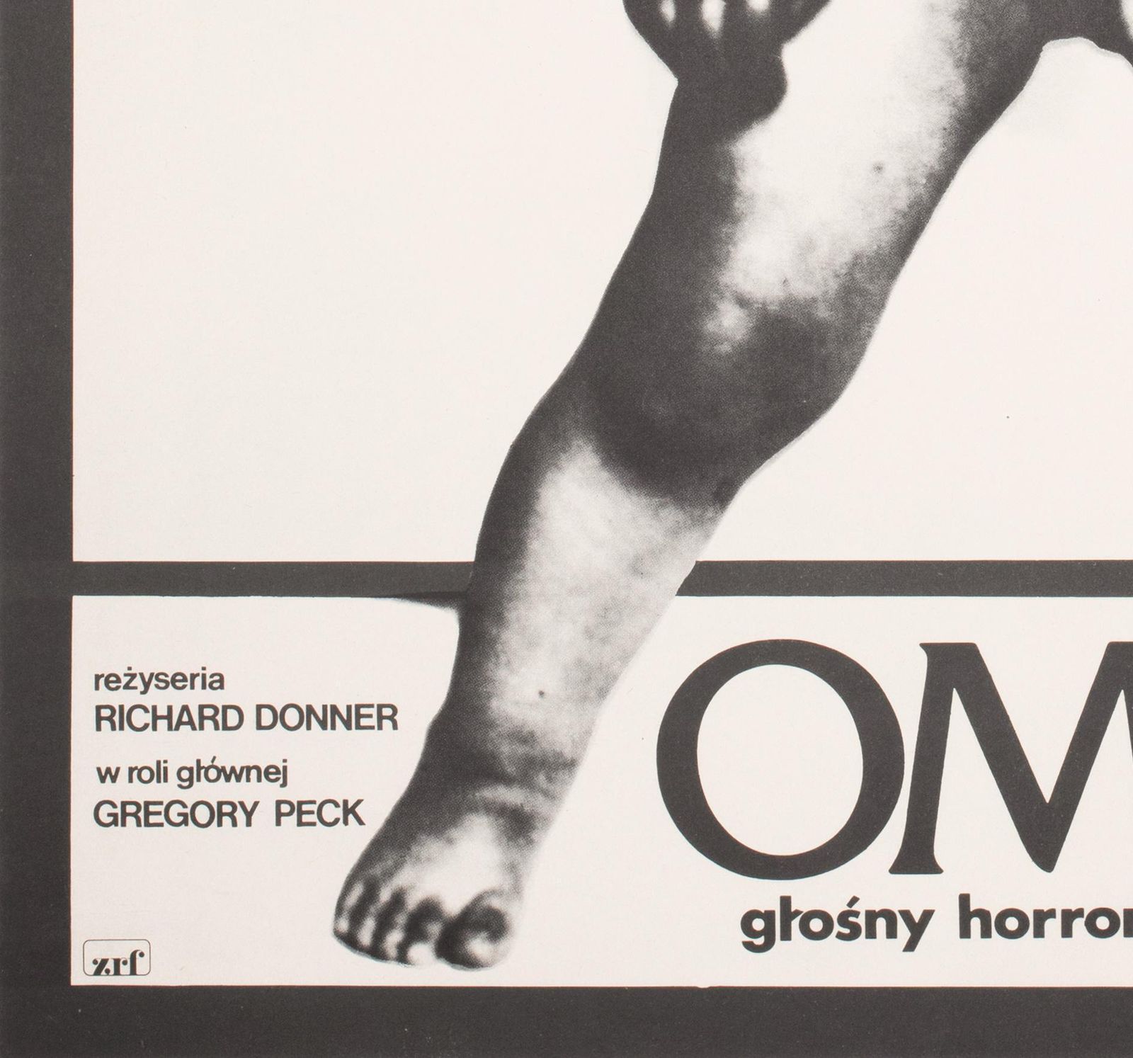 Omen Original 1977 Polish Film Movie Poster, Andrej Klimowski photo buy