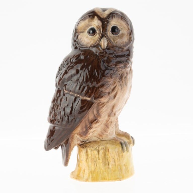 Royal Doulton English Porcelain Tawny Owl Scotch Whisky Figure