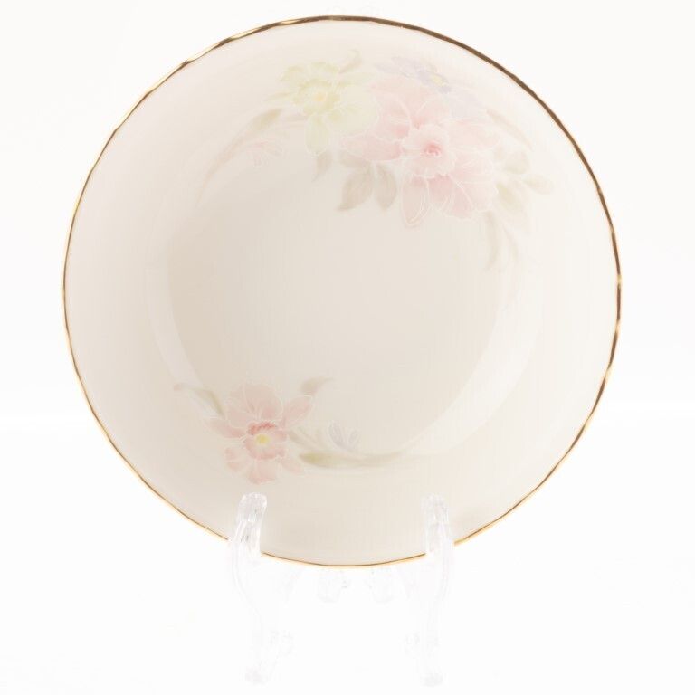 Noritake Gilt Porcelain Floral Art Nouveau Style Bowl photo furniture