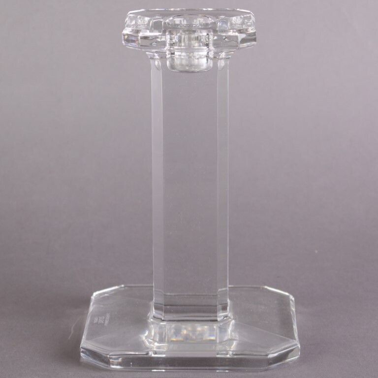Jasper Conran Stuart Crystal Glass Candlestick