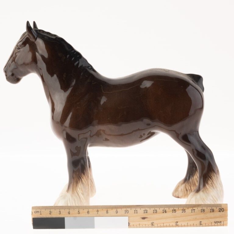 English Ceramic Porcelain Pottery Horse Figure photo for sale