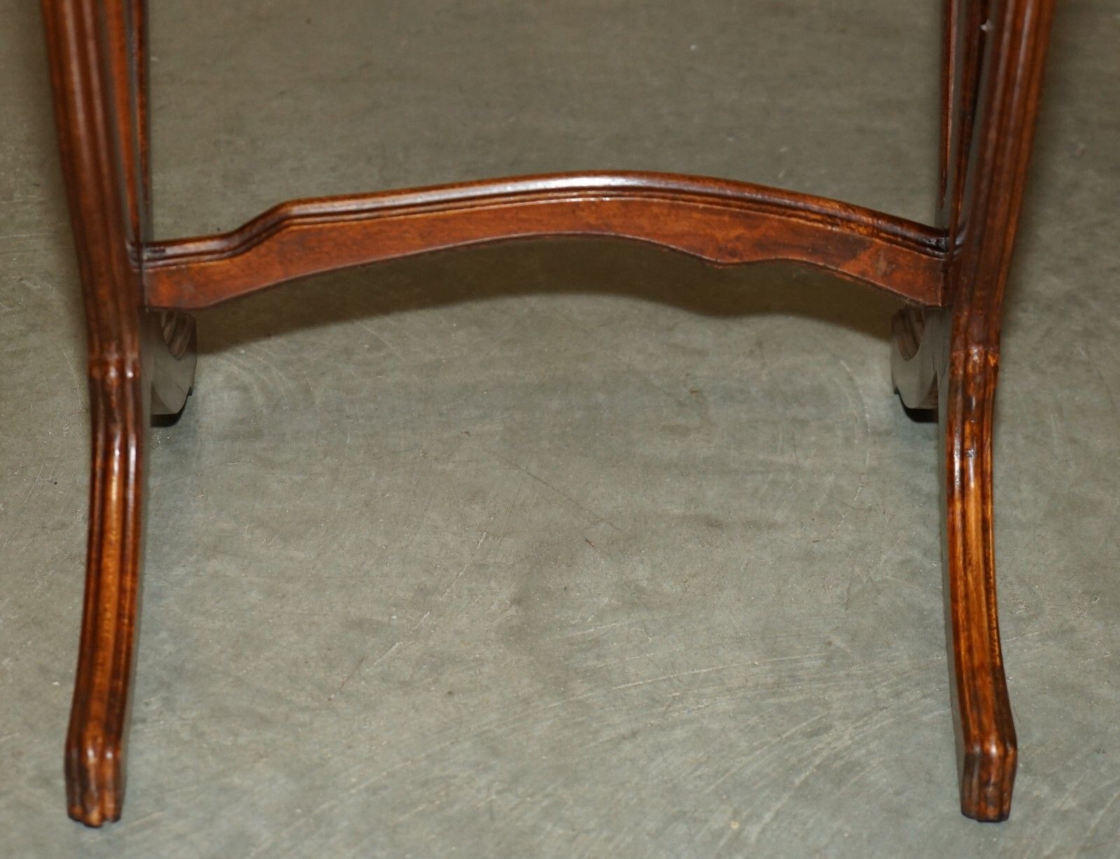 photo vinterior Very Rare Emile Galle Romantic Specimen Wood Table "When I Sing, Love Will End"
