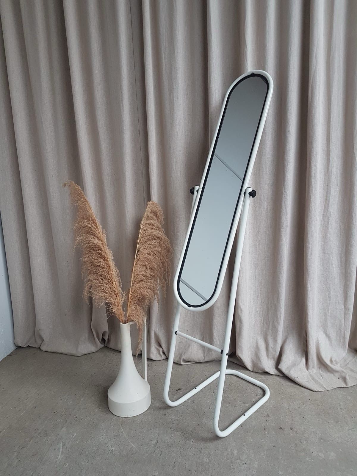 Vtg Mid Century Floor Standing Cheval Mirror Scandi Danish Retro R871 photo furniture