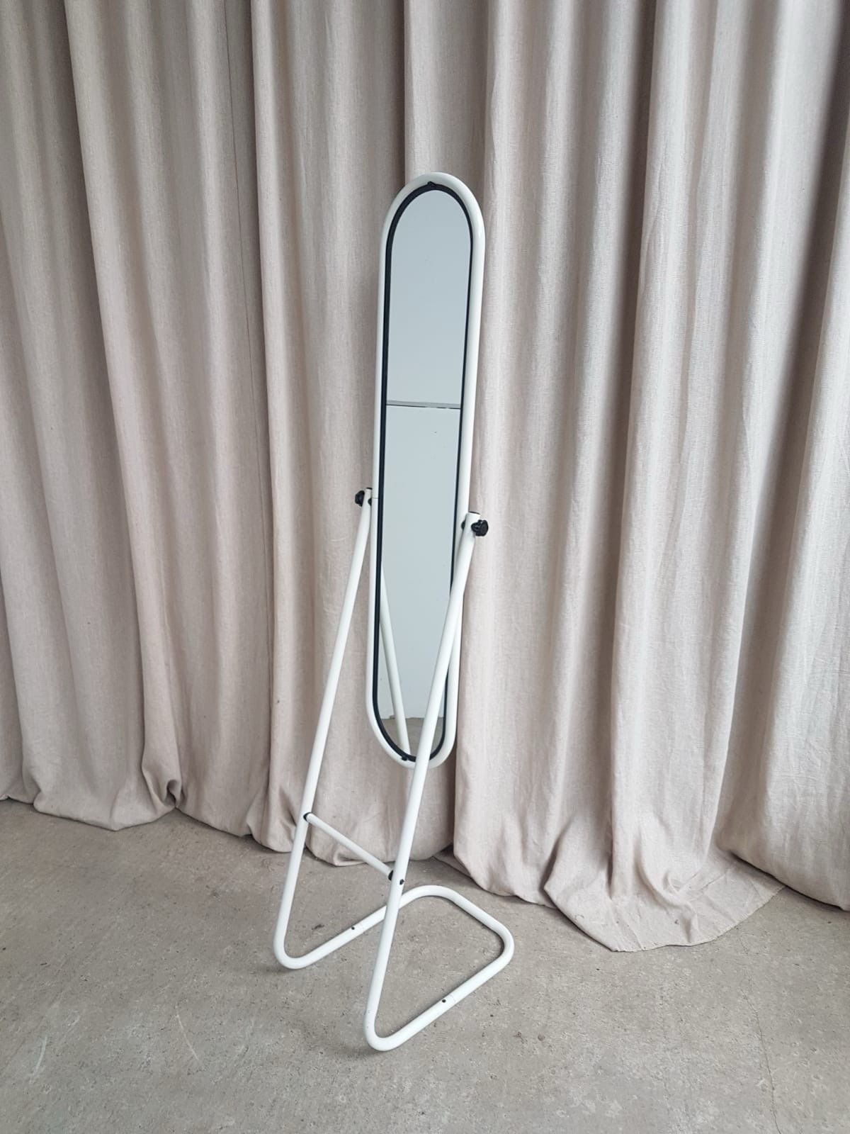 Home Decor Vtg Mid Century Floor Standing Cheval Mirror Scandi Danish Retro R871 photo