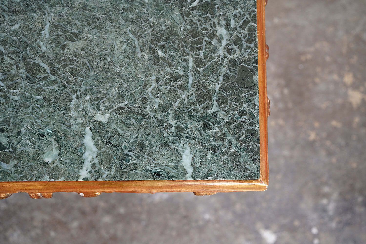 photo for sale A George II Marble Topped Giltwood & Gesso Low Table C.1740