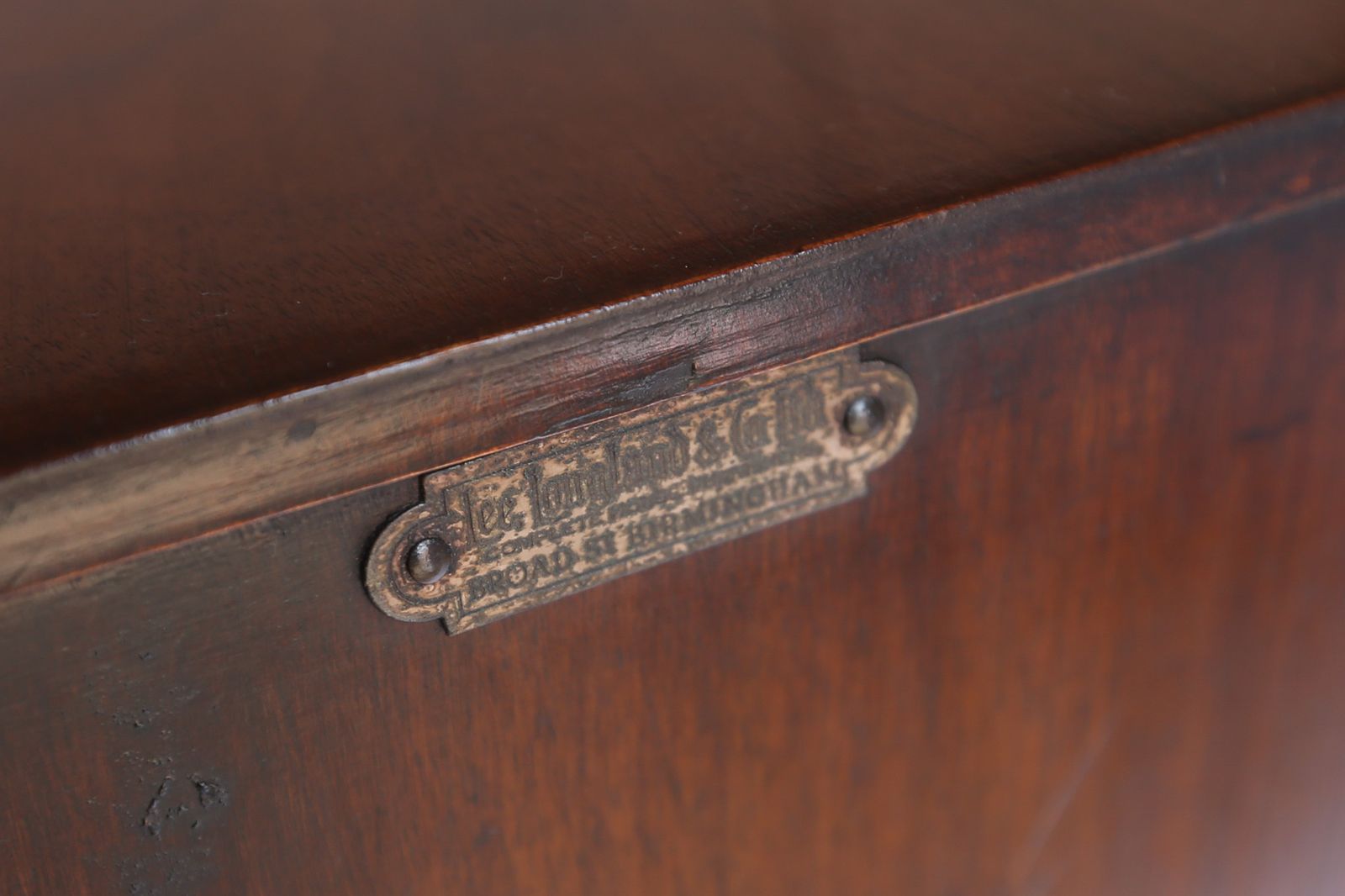 Georgian Style Walnut & Carved Bureau Circa 1930s photo buy