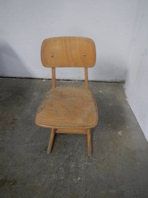 Furniture School Bench With Chair, 1960, Set Of 2 photo