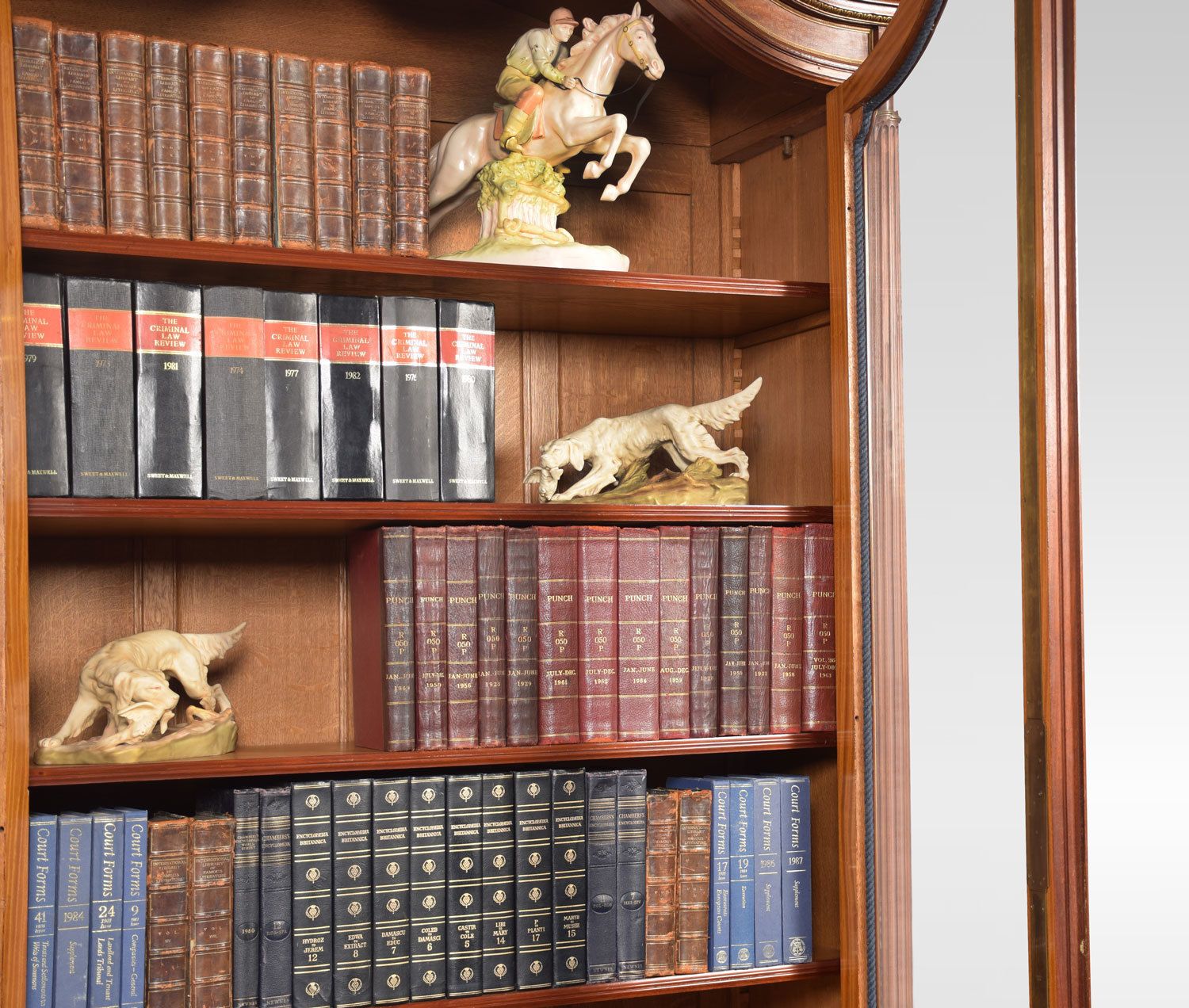 French Gilt Brass Mounted Mahogany Bookcase photo vintage