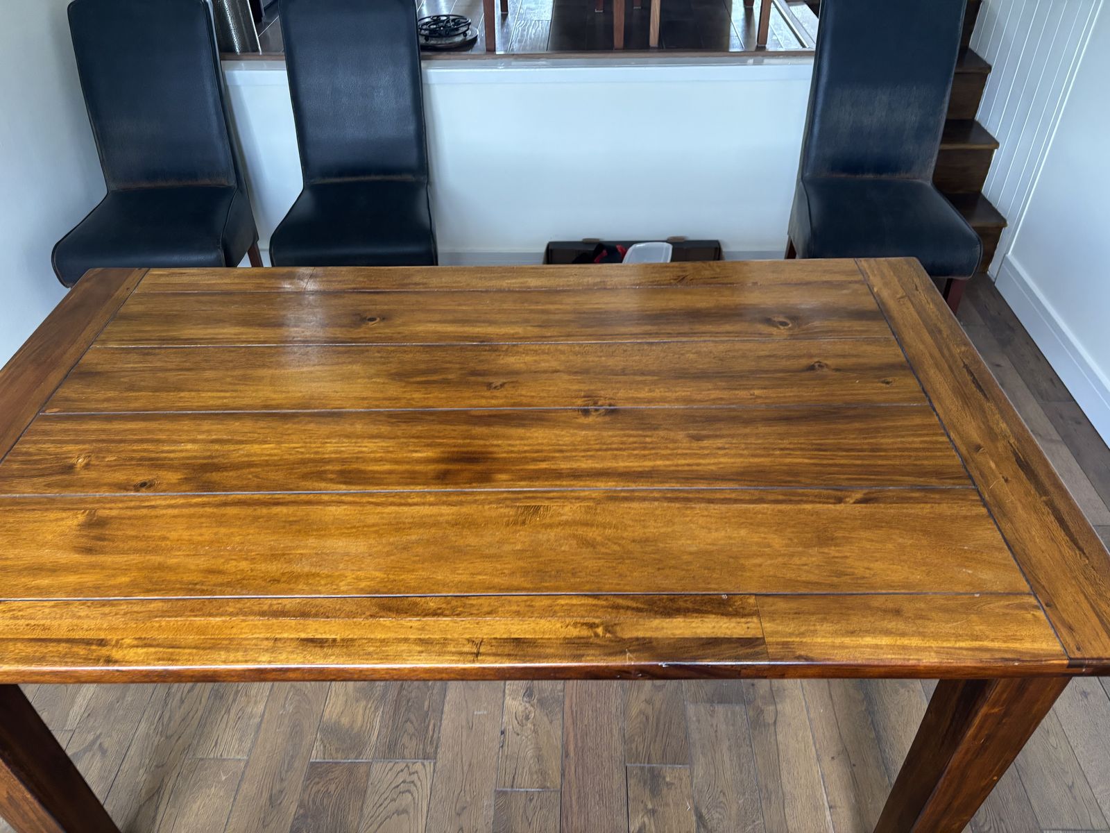 6 Seater, Solid   Wood Dining Table And Chairs From Furniture Village photo 100.0