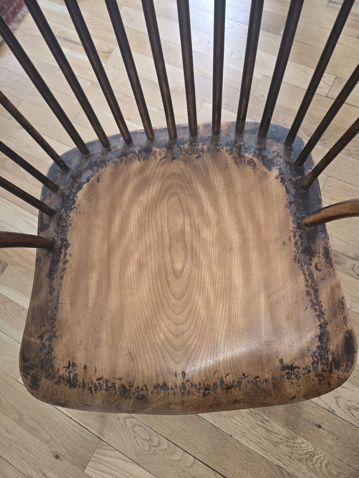 High Stickback Windsor Armchair  England 1780 1810 photo for sale