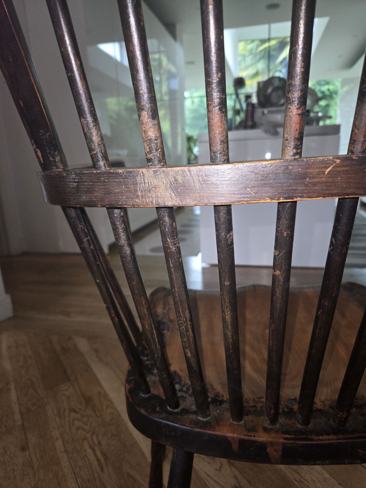 High Stickback Windsor Armchair  England 1780 1810 photo 900.0