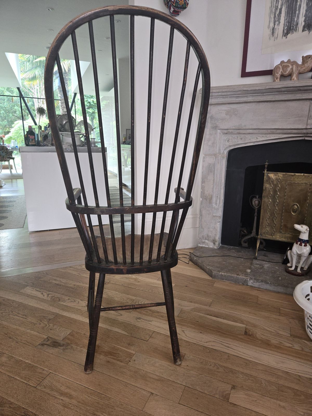 High Stickback Windsor Armchair  England 1780 1810 photo vinterior