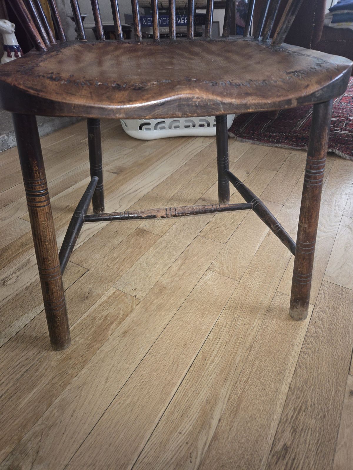 High Stickback Windsor Armchair  England 1780 1810 photo vintage