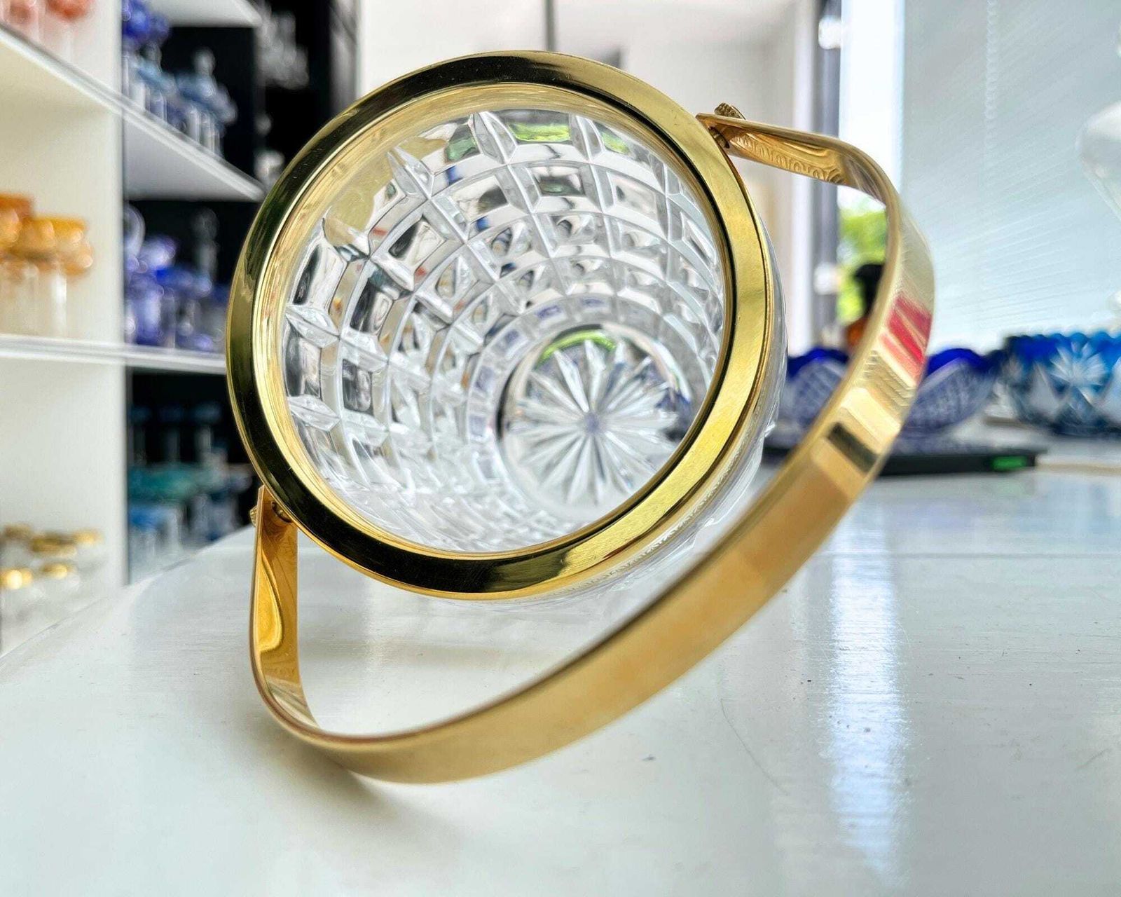 Elegante Kristallen Ijsemmer | Elisabeth Hütte photo Woonaccessoires