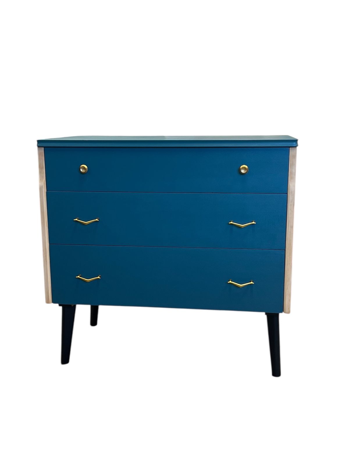 Mid Century Teak Chest Of Drawers photo vinterior