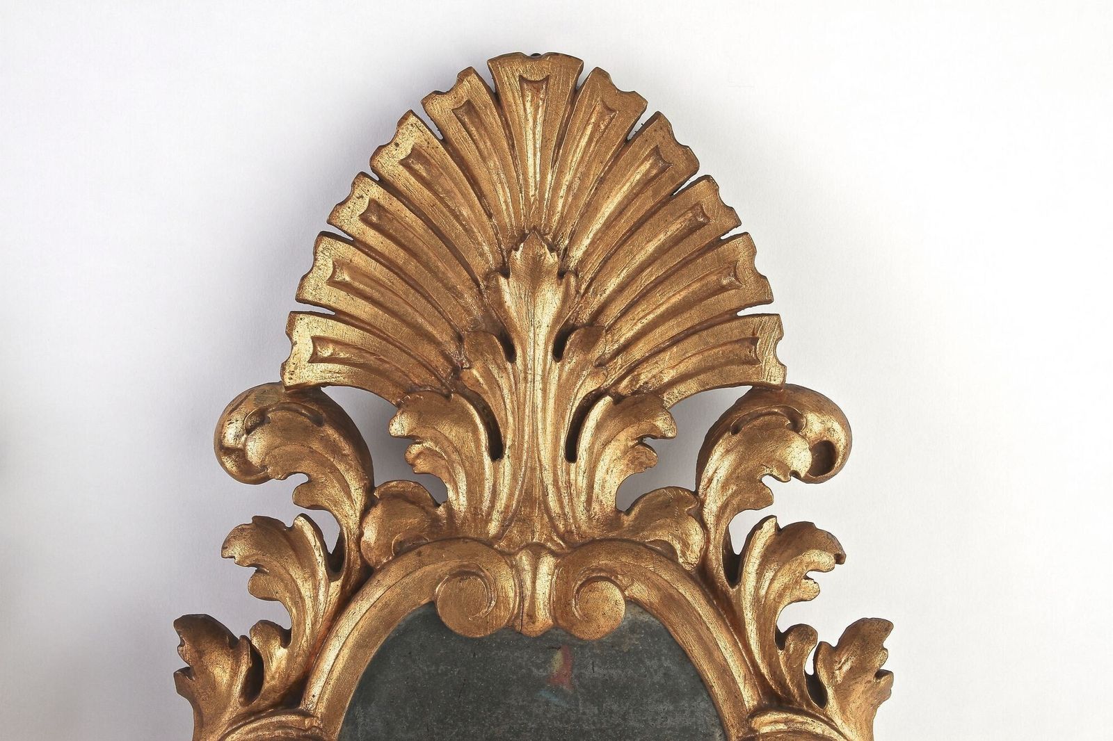 Pair Of 19th Century Italian Gilt Wall Mirrors, Handcarved   It Ca. 1850 photo buy