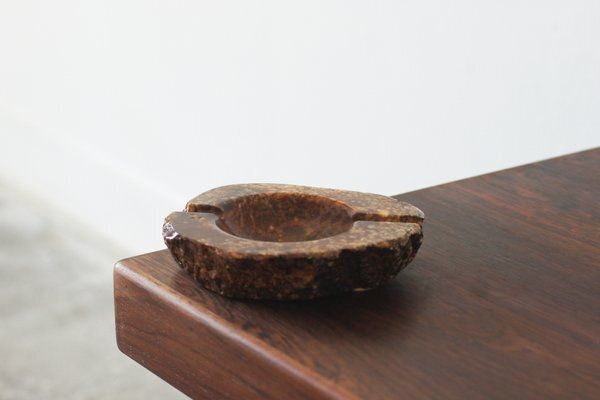 Mid Century Italian Alabaster Ashtray, 1960s photo furniture