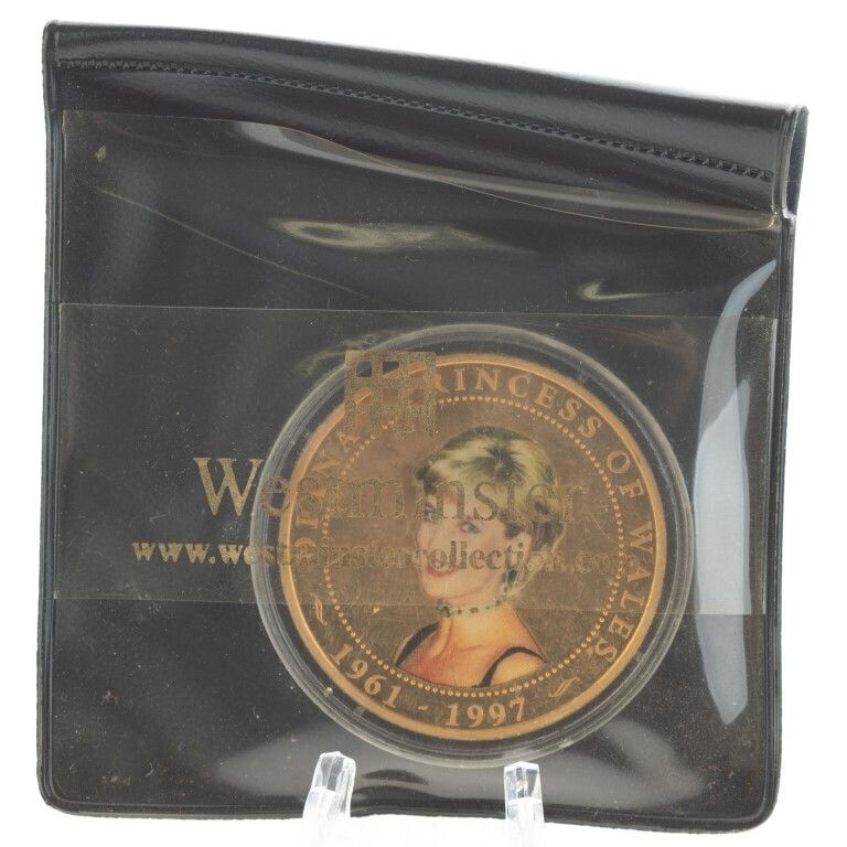 Princess Diana Memorial Cook Islands Coin photo for sale