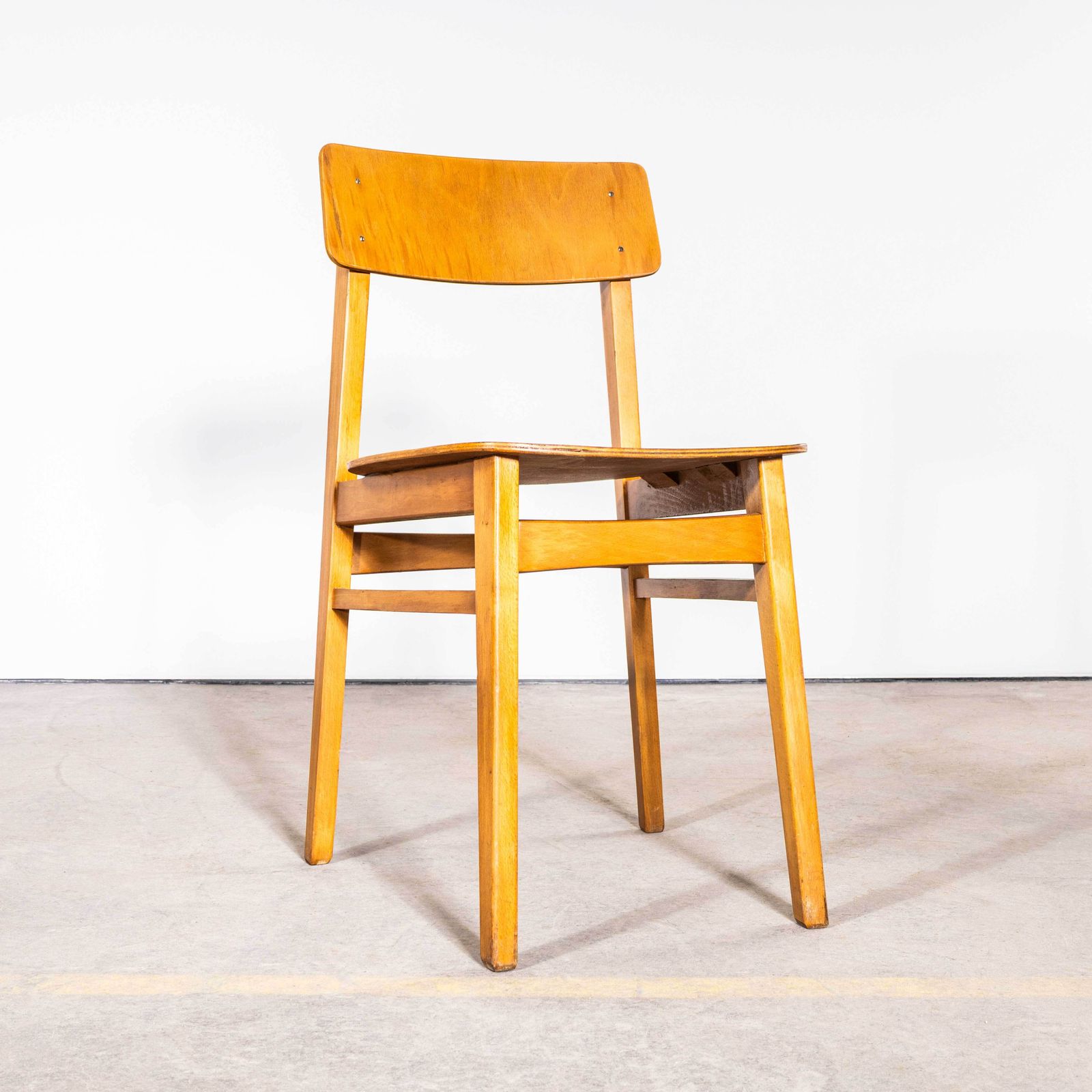 1950’s Simple Mid Century Dining Chairs – Set Of Four photo furniture
