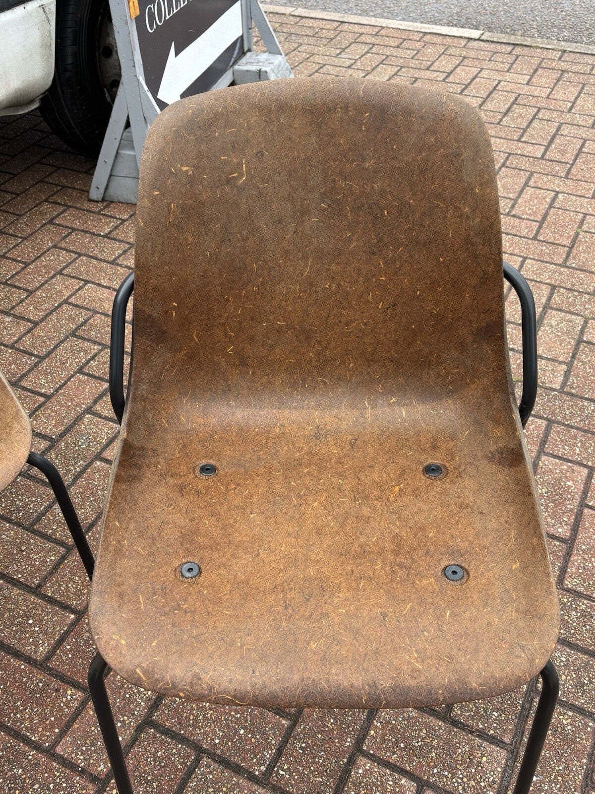 Designer Vepa Hemp Chairs. Set Of 4. Stacking Chairs. photo buy