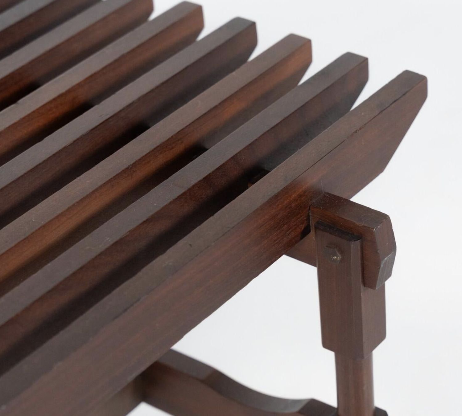 Mid Century Modern Wooden Bench By Ico And Luisa Parisi, Italy, 1950s photo 1540.0