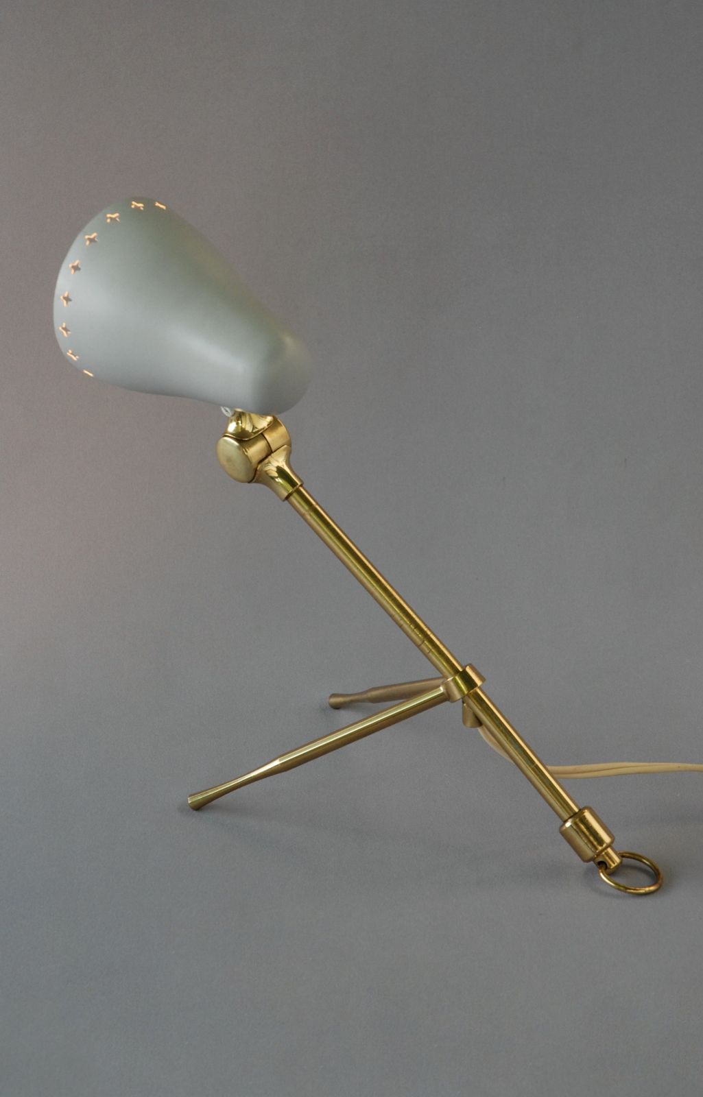 Table Lamp By Jean Boris Lacroix For Falkenbergs Lighting, Sweden, 1950s photo Lighting