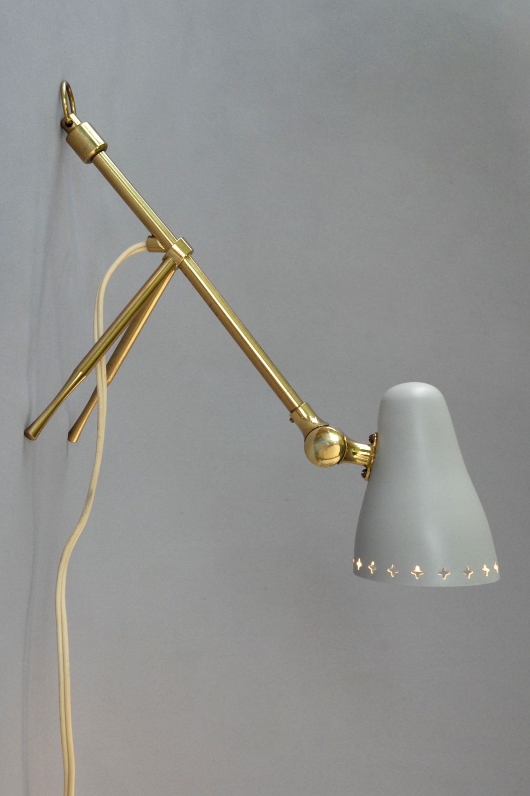 645.0 Table Lamp By Jean Boris Lacroix For Falkenbergs Lighting, Sweden, 1950s photo