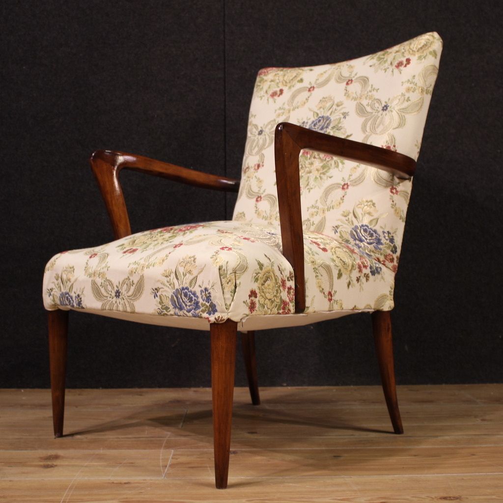 Pair Of 20th Century Italian Armchairs photo for sale